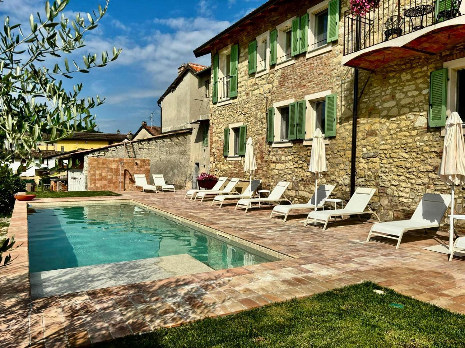 Hotel Relais Dal Cavaliere Castellino  Exteriér fotografie